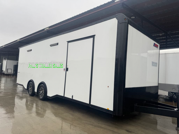 24' PACE RACE TRAILER ENCLOSED CAR HAULER WITH ESCAPE DOOR  for Sale $18,999 