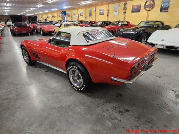 1971 Red Corvette Convertible For Sale  for Sale $37,000 