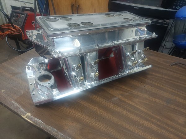 BBC  Short deck 9.800 Manifold