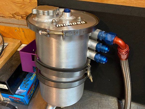 New Drag Race Moroso Dry Sump Tank