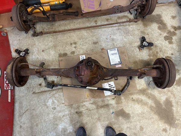 1955, 1956, 1957 C10 Front and Rear Axles  for Sale $125 