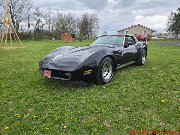 1981 Black Corvette For Sale  for Sale $22,000 