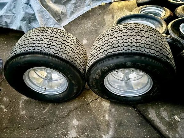 Set of 4 Mickey Thompson Sportsman S/T Drag Tires.  for Sale $3,500 