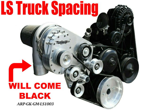 TORQSTORM SUPERCHARGER SYSTEM Truck Spacing Base BLACK Kit:   for Sale $3,351 
