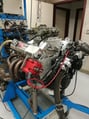 PPM/WANN 440 Six pack SS engine.