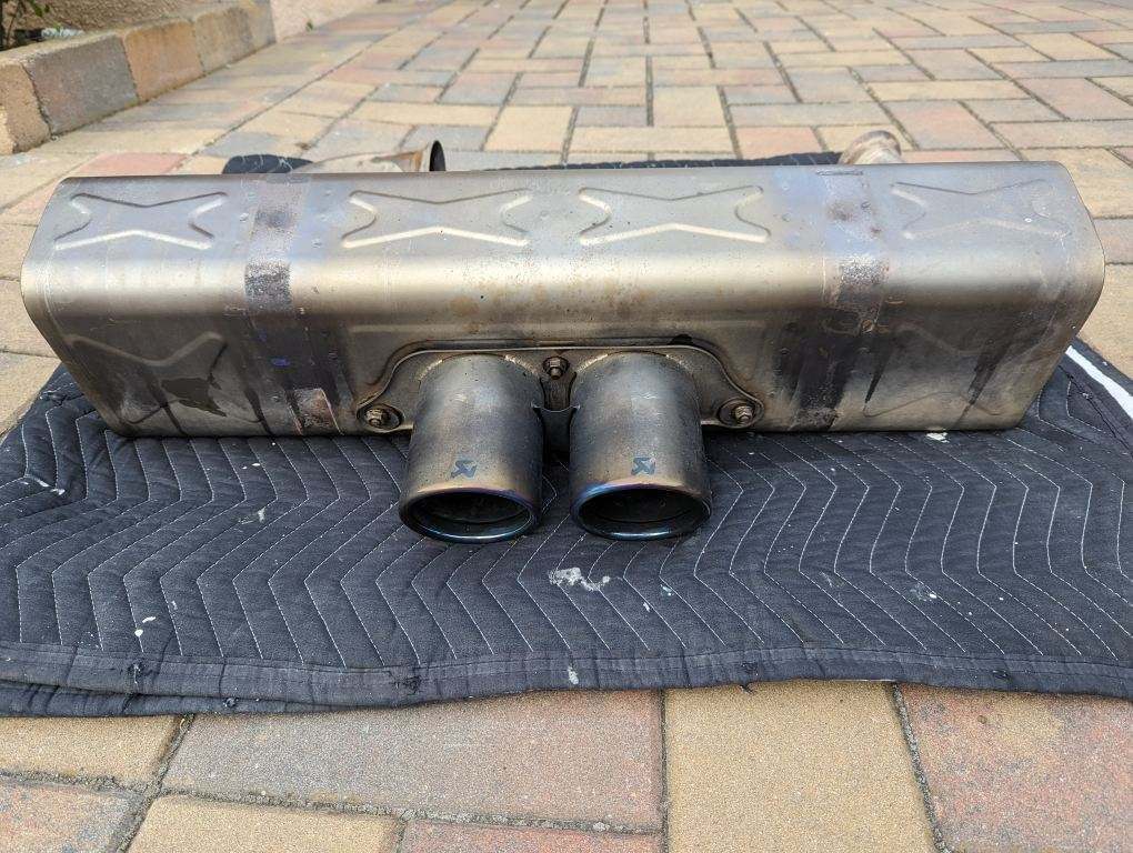 Engine - Exhaust - FS: Akrapovic GT3 Race Line Titanium Exhaust System - Used - 2014 to 2019 Porsche 911 - San Francisco, CA 94122, United States