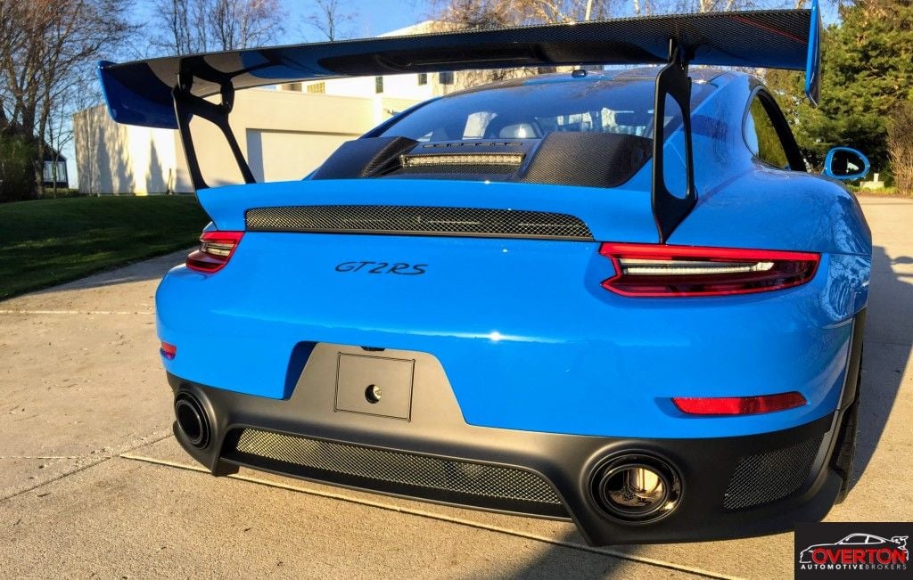 2018 Porsche 911 - 2018 911 GT2 RS Paint to Sample Voodoo Blue with Weissach Package and Magnesium Wheel - Used - VIN WP0AE2A92JS185821 - 9 Miles - 6 cyl - 2WD - Automatic - Coupe - Blue - Knoxville, TN 37922, United States