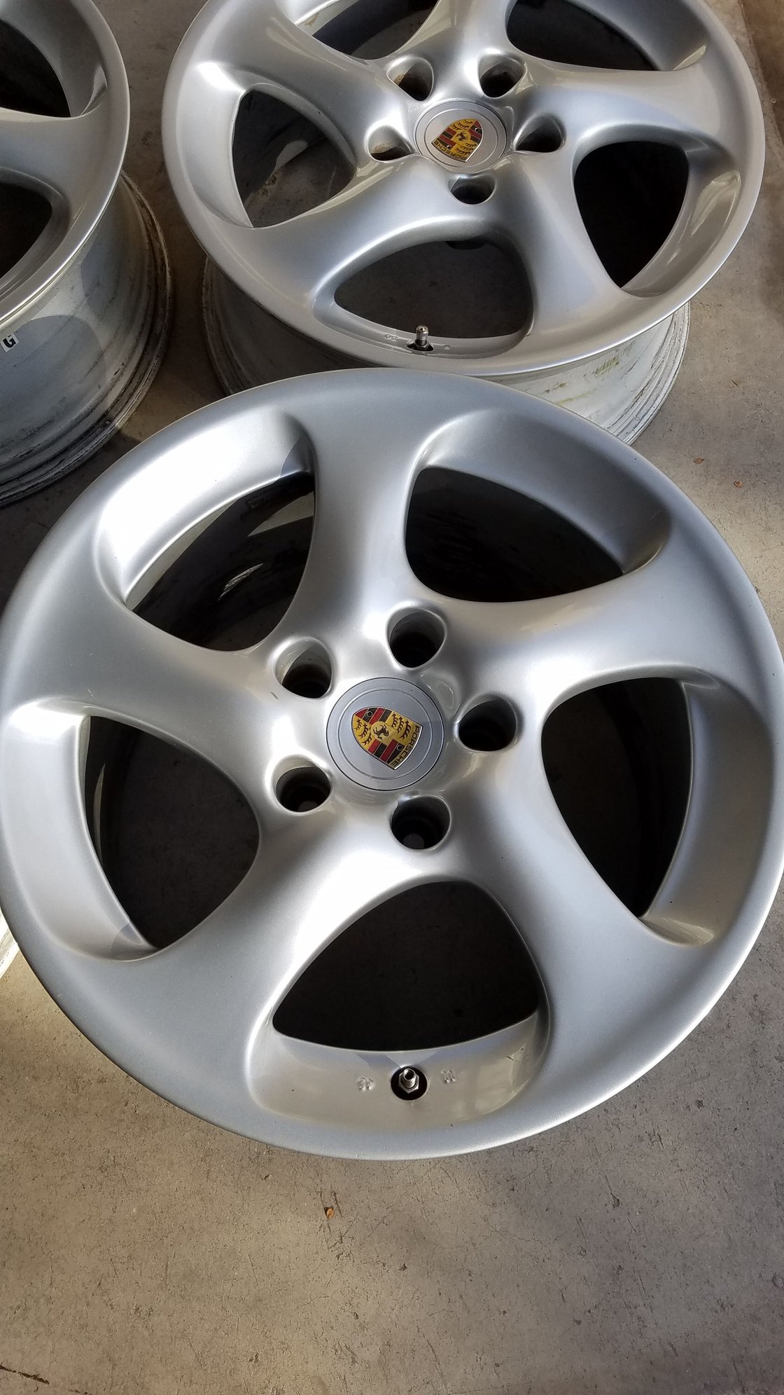 Wheels and Tires/Axles - Porsche Hollow Spoke Turbo II Wheels (aka Turbo Twists) - Used - 1993 to 2005 Porsche 911 - Tempe, AZ 85281, United States