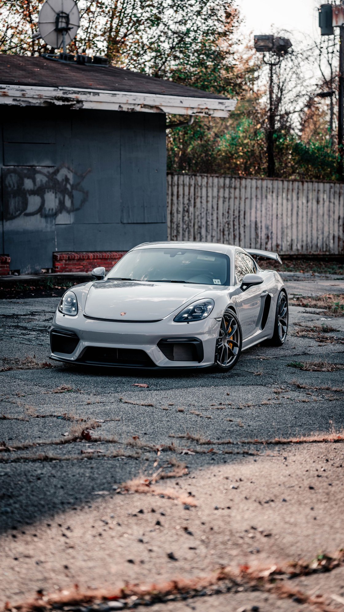 2022 Porsche 718 - Chalk 2022 Porsche 718 GT4 - Used - VIN WP0AC2A85NS275595 - 13,600 Miles - 6 cyl - 2WD - Manual - Coupe - Gray - Lake Hopatcong, NJ 07849, United States