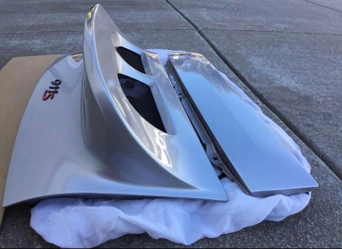 Exterior Body Parts - Getty Design 997 Ducktail w/3rd brake light, harness & 3rd brake light delete panel - Used - 2005 to 2012 Porsche 911 - San Ramon, CA 94583, United States