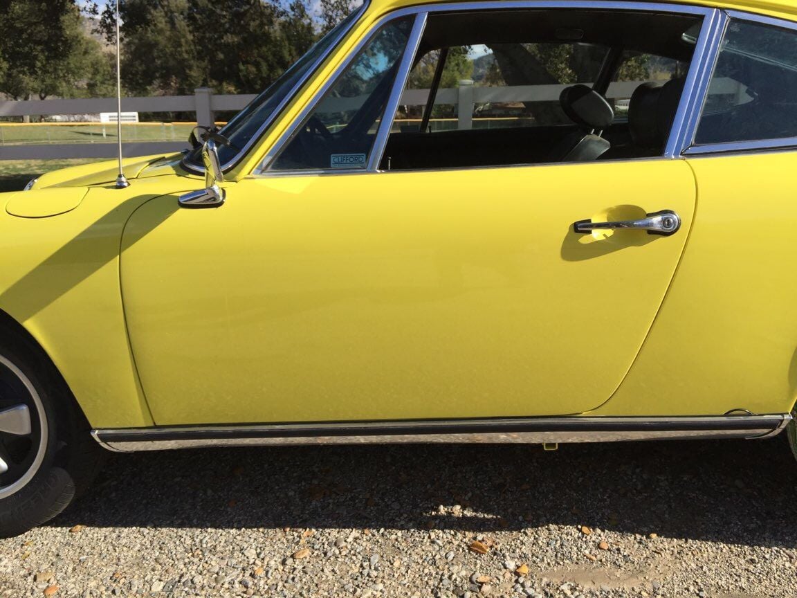 1972 Porsche 911 - 1972 Porsche 911t - Used - VIN 9112100856 - 1,100 Miles - 6 cyl - Manual - Coupe - Yellow - Columbus, OH 44232, United States