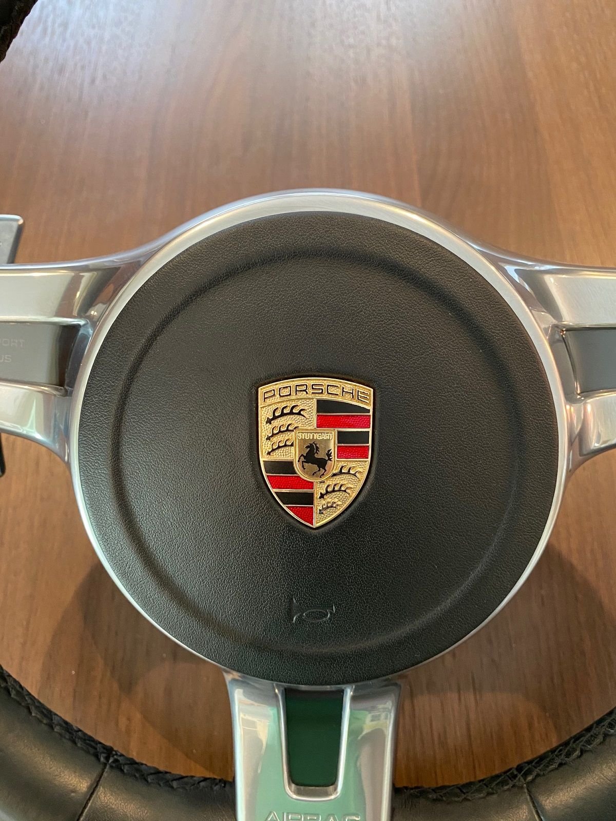 Interior/Upholstery - 991 Sport Steering Wheel PDK Sport Chrono & Airbag - Used - 2008 to 2016 Porsche 911 - 2008 to 2016 Porsche Boxster - 2008 to 2016 Porsche Cayman - Seattle, WA 98112, United States