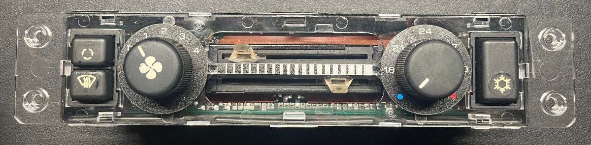 Refurbished CCU with new clear mounting cover.