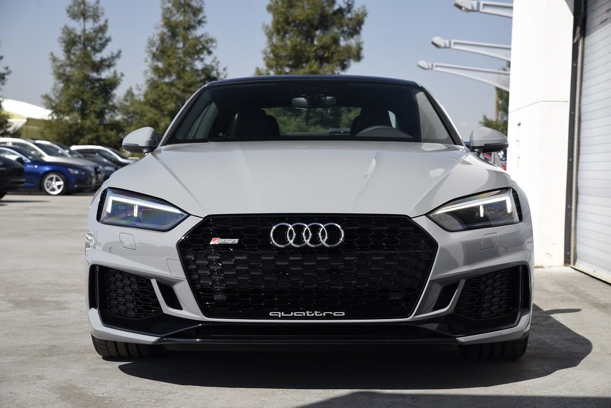 2018 Audi RS5 - Audi RS5 Nardo Grey available at Audi Fresno - New - VIN WUAPWAF52JA904520 - 6 cyl - AWD - Automatic - Sedan - Gray - Fresno, CA 93650, United States