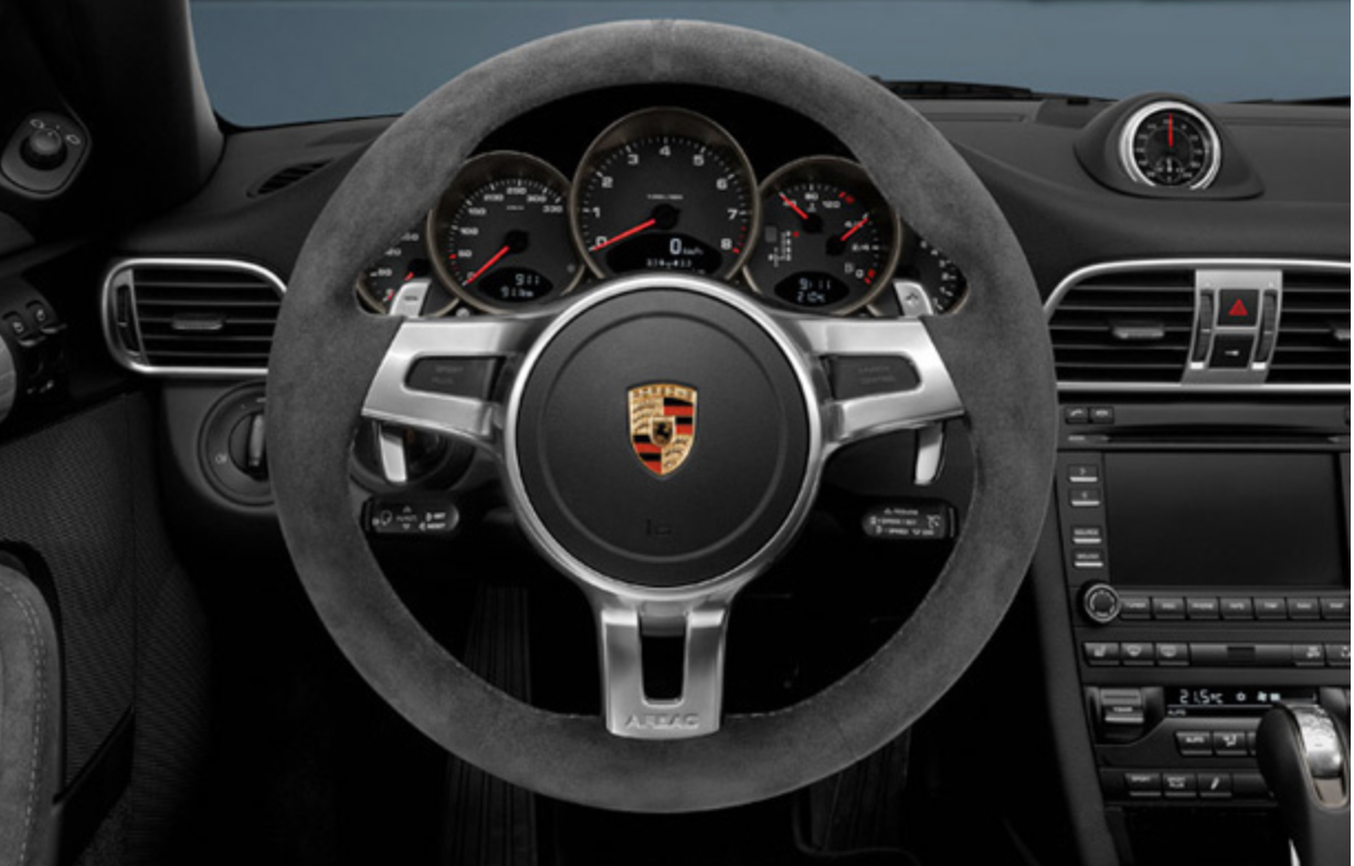 Interior/Upholstery - 997/991 Alcantara Sport Design Steering wheel in PDK - New or Used - 2007 to 2016 Porsche 911 - Turlock, CA 95380, United States