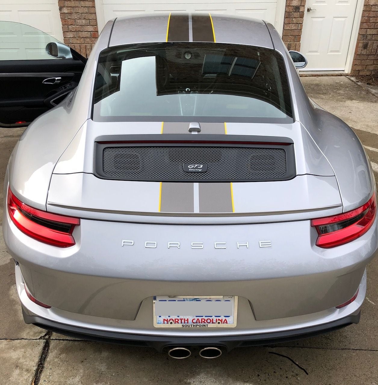 2018 Porsche GT3 - 2018 GT3 Touring - GT Silver -CPO - Used - VIN WP0AC2A95JS175547 - 1,940 Miles - Raleigh, NC 27609, United States