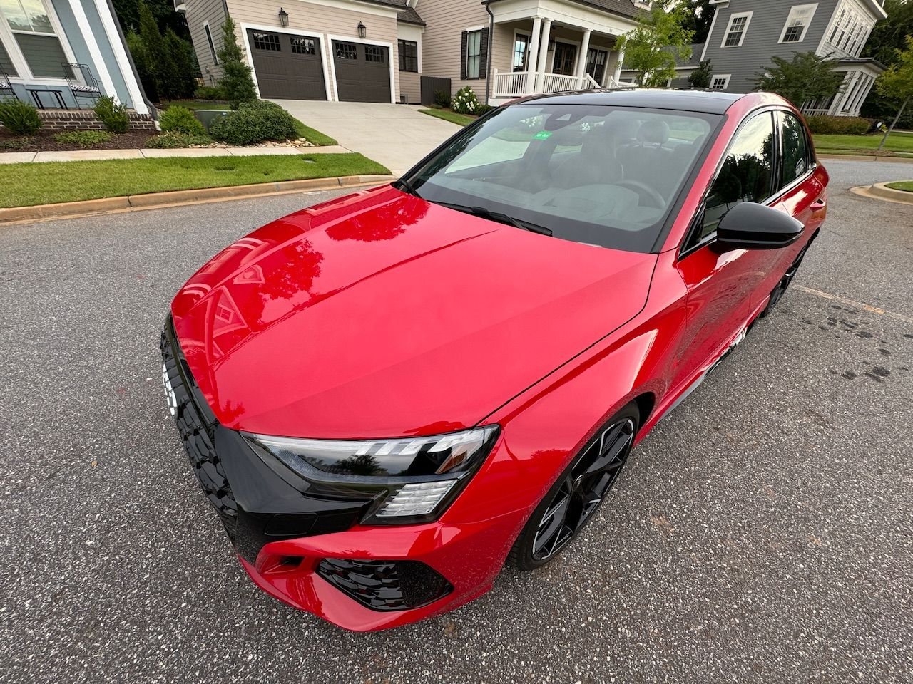 2024 Audi RS3 - 2023 Audi RS3 _ Used _ 9K Miles _ Excellent and Like New! - Used - VIN 00000000000000000 - 9,243 Miles - 5 cyl - AWD - Automatic - Sedan - Red - Clemson, SC 29631, United States