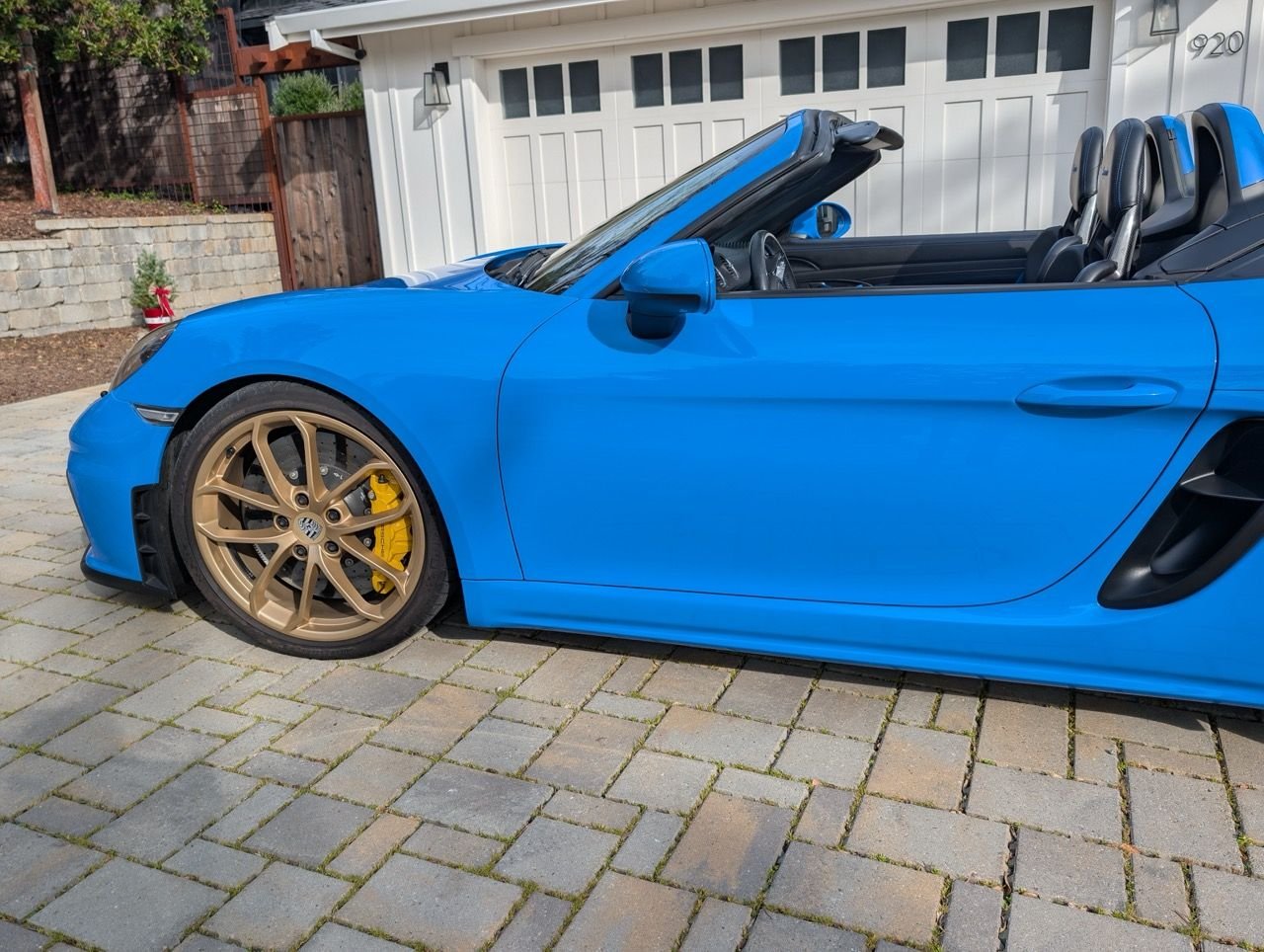 2022 Porsche 718 - 2022 718 Spyder - Shark Blue - PCCB/LWBS - MSRP $132k+ - 8,700mi - Used - VIN WP0CC2A81NS235507 - 8,700 Miles - 6 cyl - 2WD - Manual - Convertible - Blue - Lafayette, CA 94549, United States