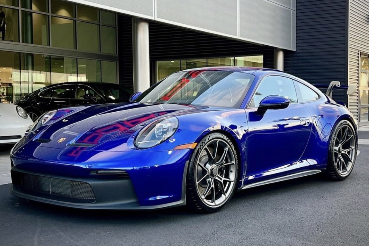 Graphite Blue Metallic Porsche 911