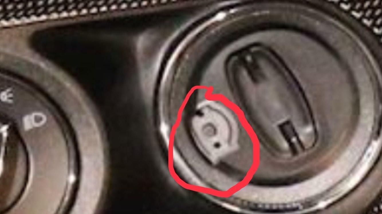 What is this thing close to the ignition key hole? Rennlist Porsche Discussion Forums