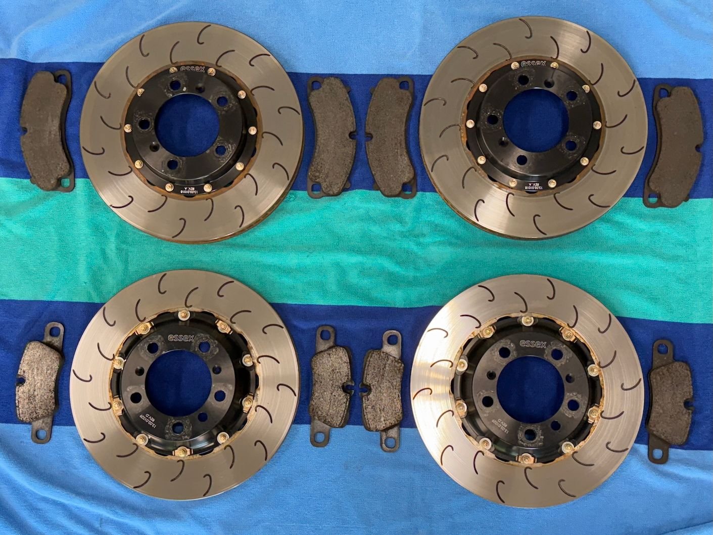 Brakes - 350mm F/R AP Racing 2-Piece rotors & Ferodo DS2500 pads - Used - -1 to 2026  All Models - Atlanta, GA 30318, United States