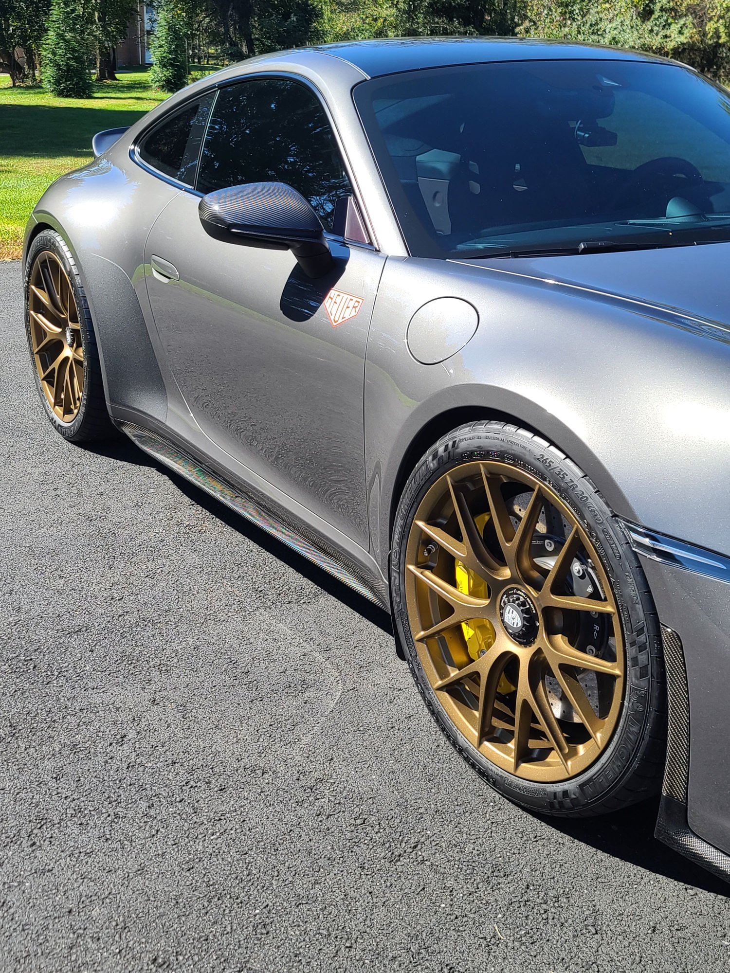 Wheels and Tires/Axles - Meisterwerk 992 GT3 CL Wheels With Michelin Cup 2 - Used - All Years  All Models - Ellicott City, MD 21042, United States