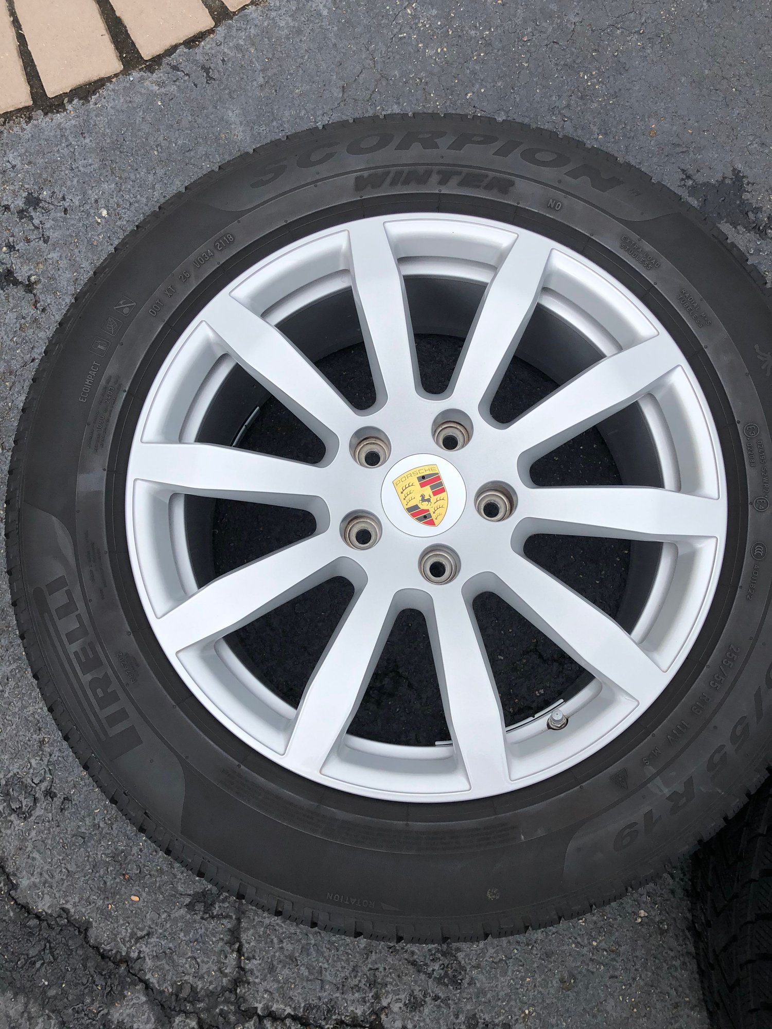 Wheels and Tires/Axles - 2019 Cayenne snow OEM rims/tires - Used - 2019 to 2020 Porsche Cayenne - Manalapan, NJ 07726, United States