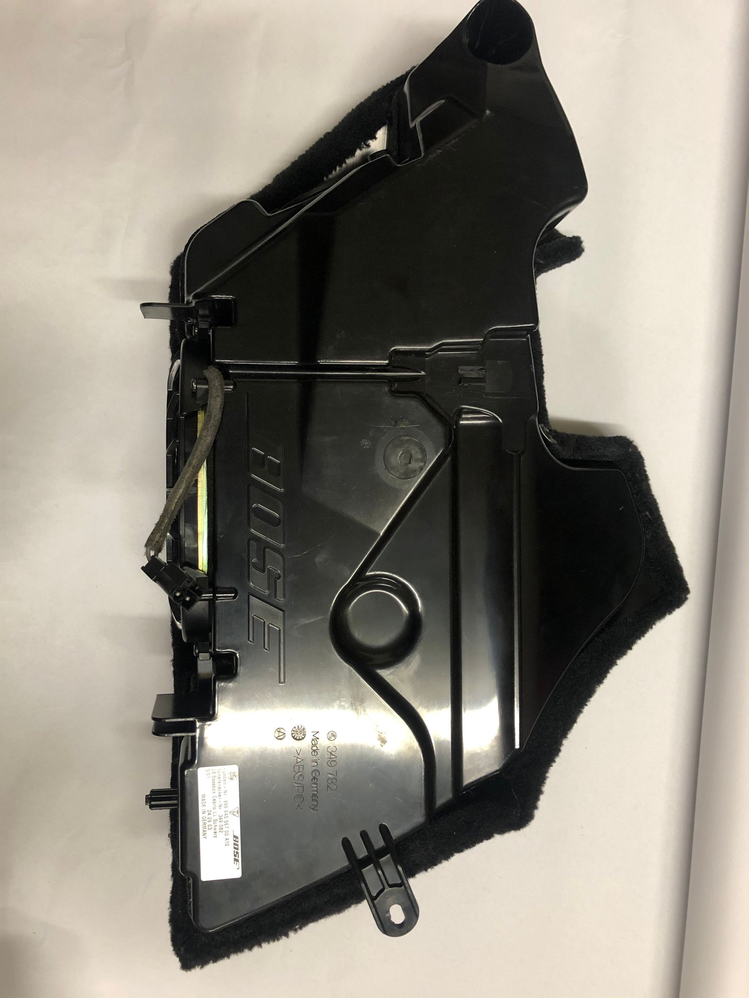 Audio Video/Electronics - 996 subwoofer enclosure and sub for passenger floor - Used - 1999 to 2004 Porsche 911 - Maryville, TN 37803, United States