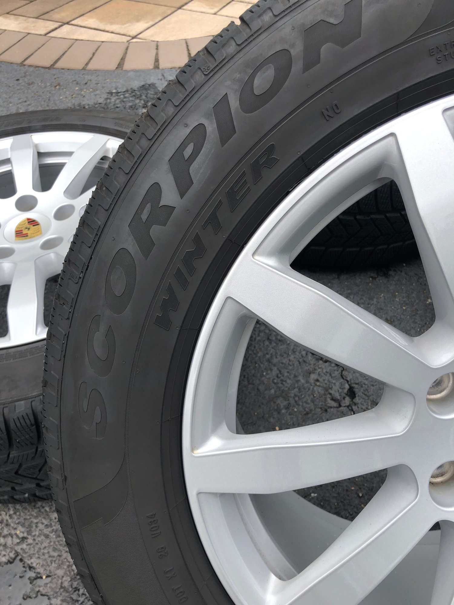 Wheels and Tires/Axles - 2019 Cayenne snow OEM rims/tires - Used - 2019 to 2020 Porsche Cayenne - Manalapan, NJ 07726, United States