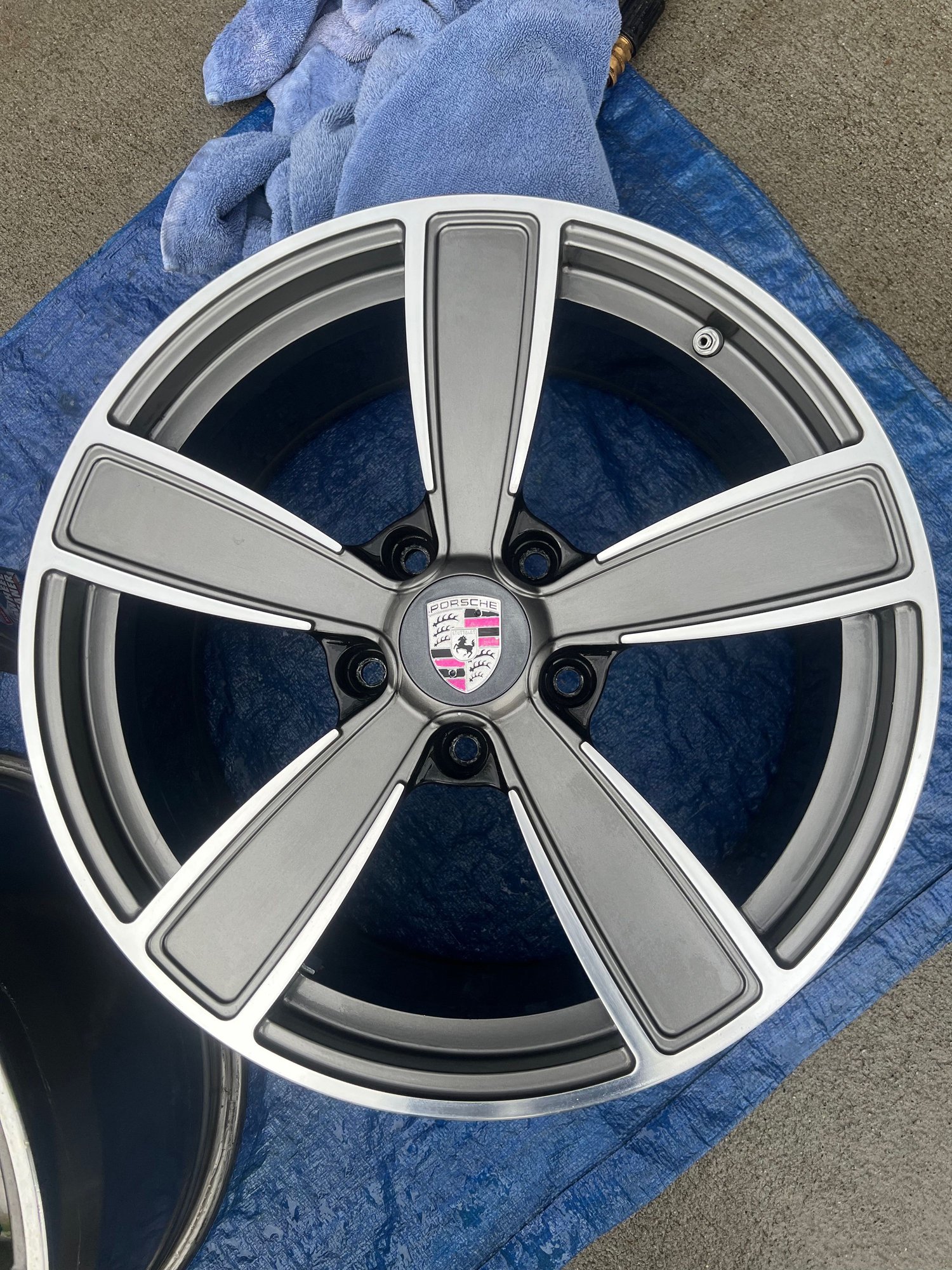 Wheels and Tires/Axles - [997 widebody] Mint set of forged 991 style 19" wheels 8.5x19 ET55 11x19 ET50 - Used - All Years  All Models - Charlotte, NC 28012, United States