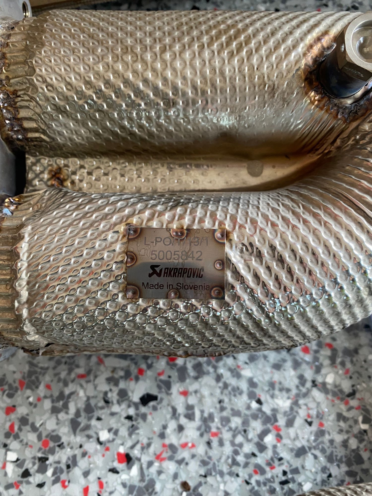 Engine - Exhaust - Akrapovic Link Pipe for 718 GT4 or Spyder - Used - 2020 to 2021 Porsche 718 Spyder - Dallas, TX 76092, United States