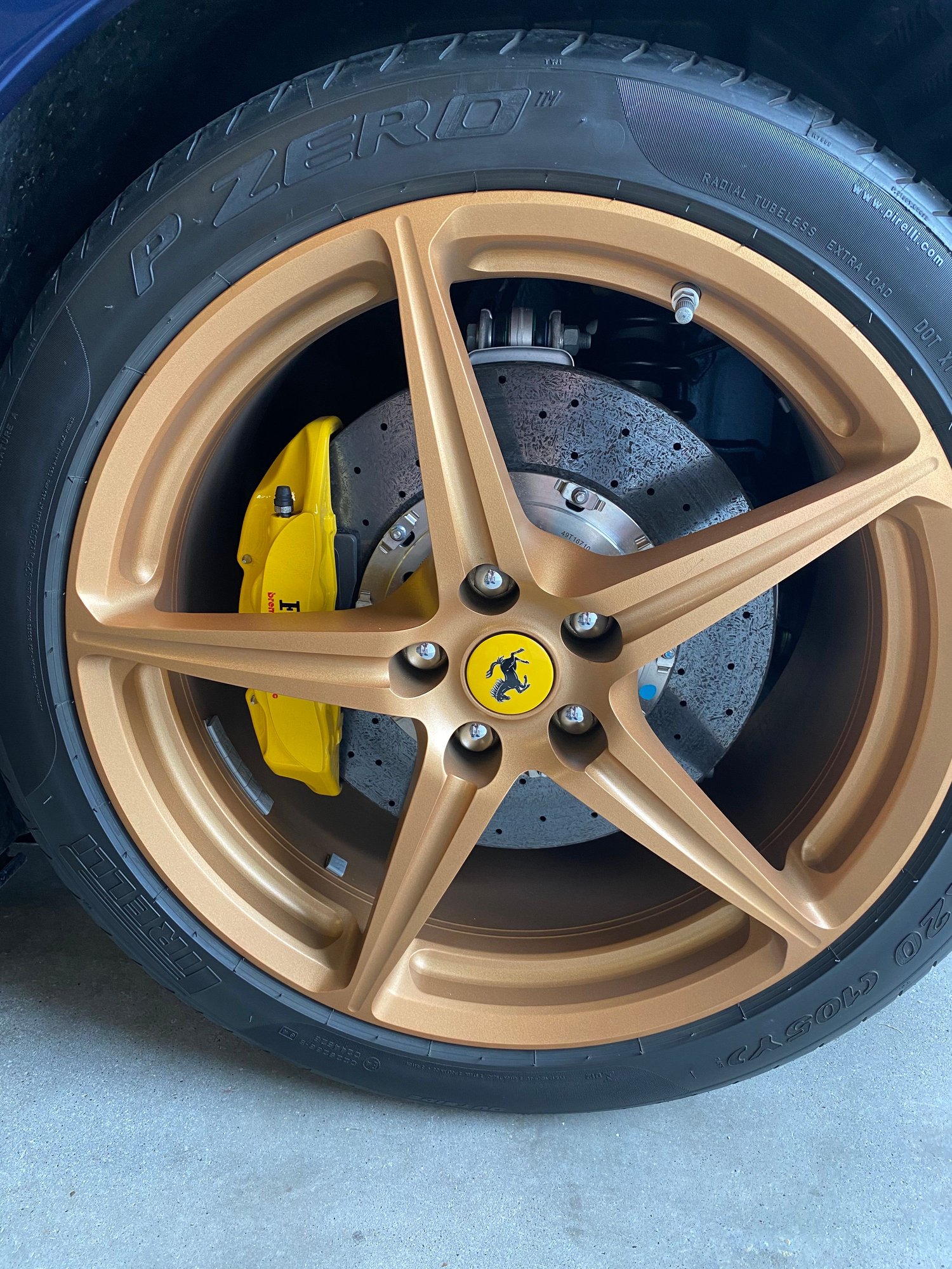 Wheels and Tires/Axles - Ferrari 458 OEM Gold Wheels - Used - 2009 to 2015 Ferrari 458 Italia - Corpus Christi, TX 78413, United States
