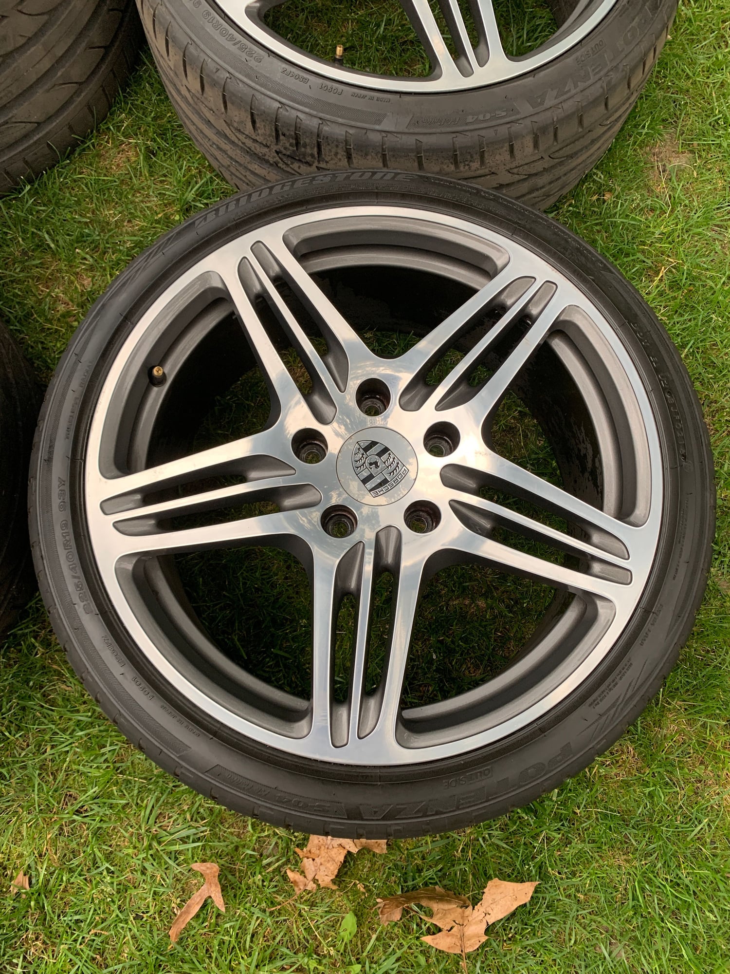 Wheels and Tires/Axles - OEM 997 Turbo rims and Potenza S-04 tires - Used - 2001 to 2011 Porsche 911 - Sewell, NJ 08080, United States