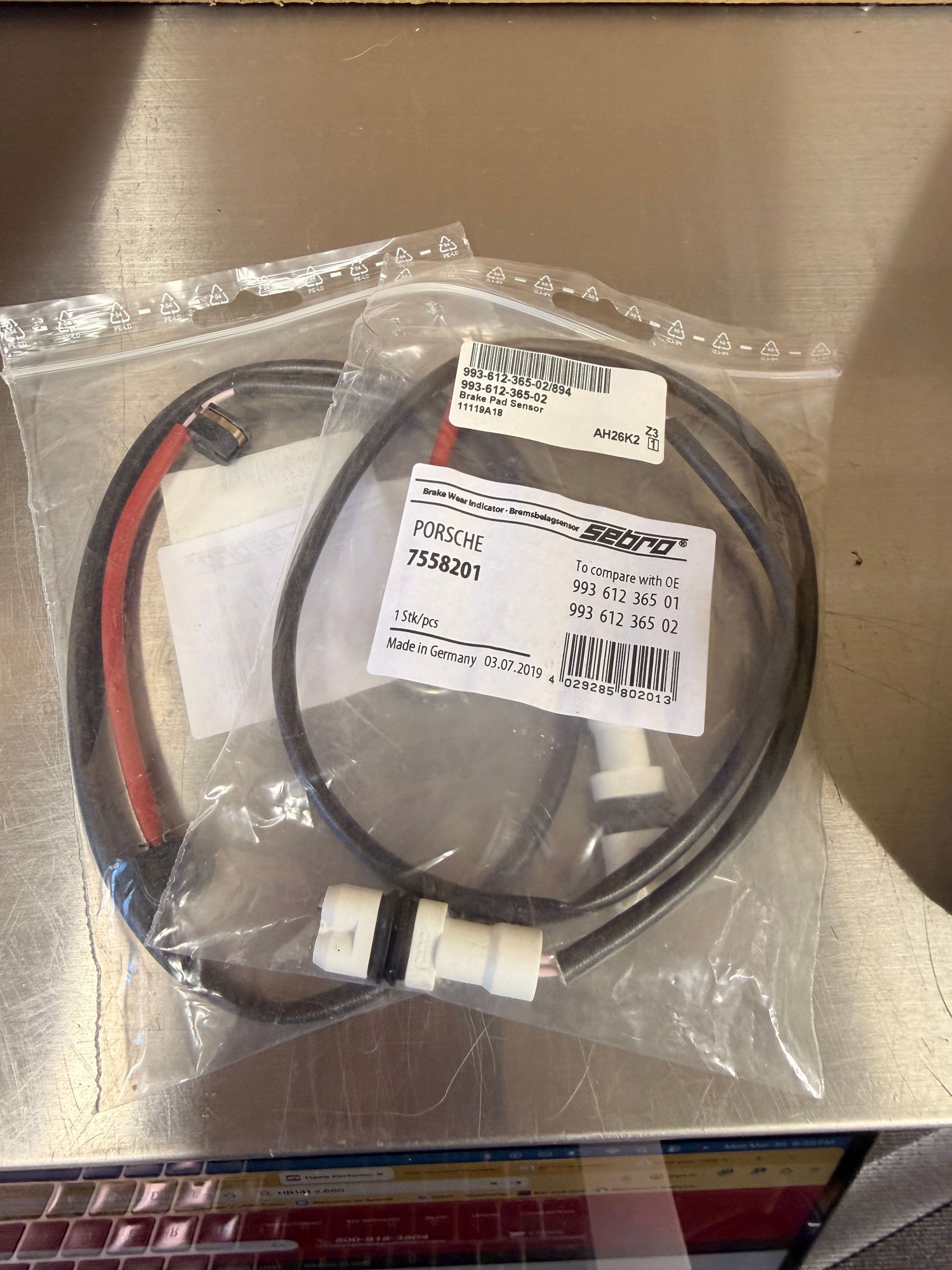 Brakes - 993 Front Brake Pads - Hawk Performance Ceramic - Used - 0  All Models - Newcastle, WA 98059, United States