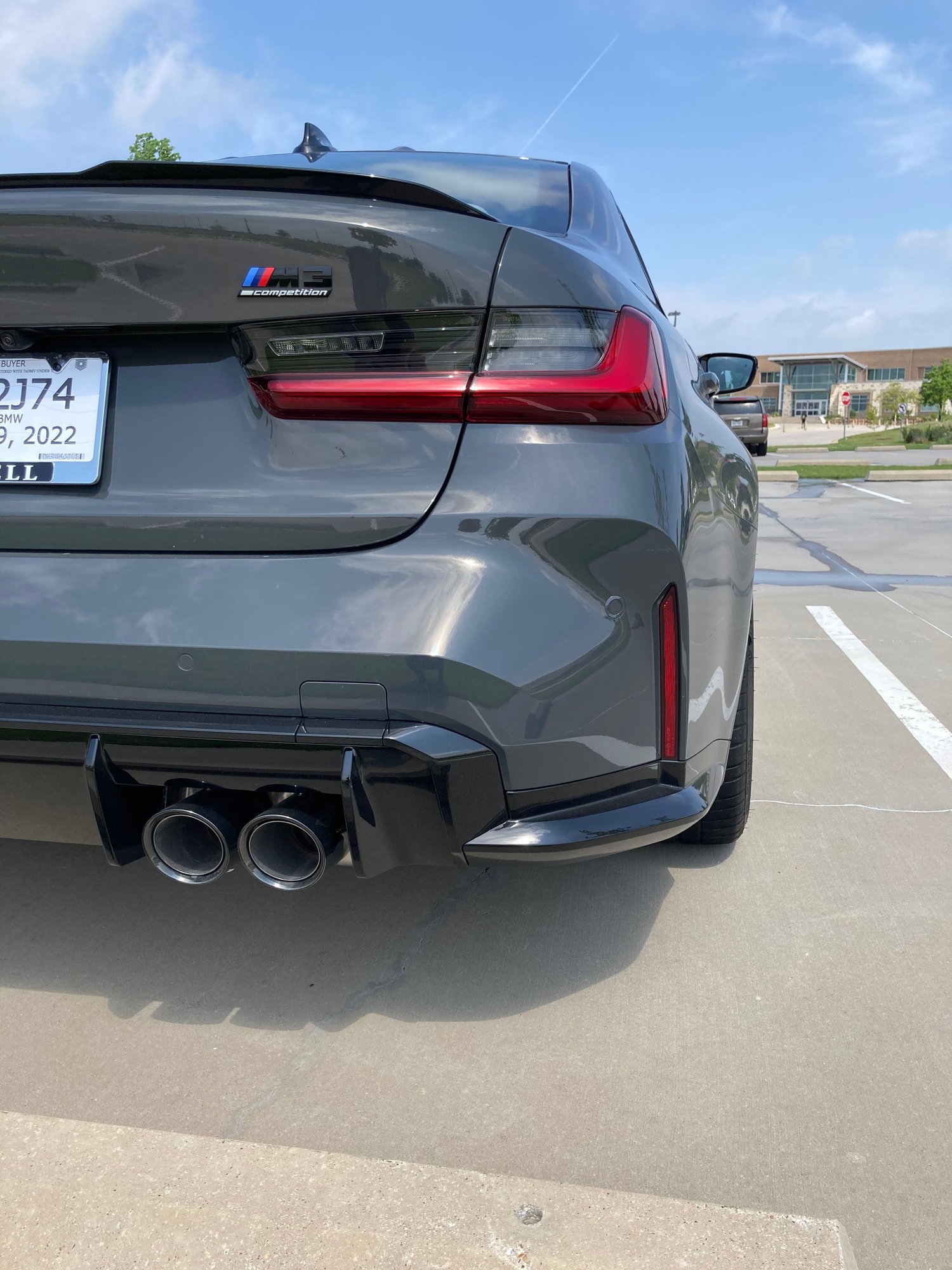 2022 BMW 3-Series - 2022 M3 Competition- Dravit Grey / Carbon Buckets / Carbon Ceramic Brakes! - Used - VIN WBS33AY06NFM61523 - 2,000 Miles - 6 cyl - 2WD - Automatic - Sedan - Gray - Dallas, TX 75071, United States