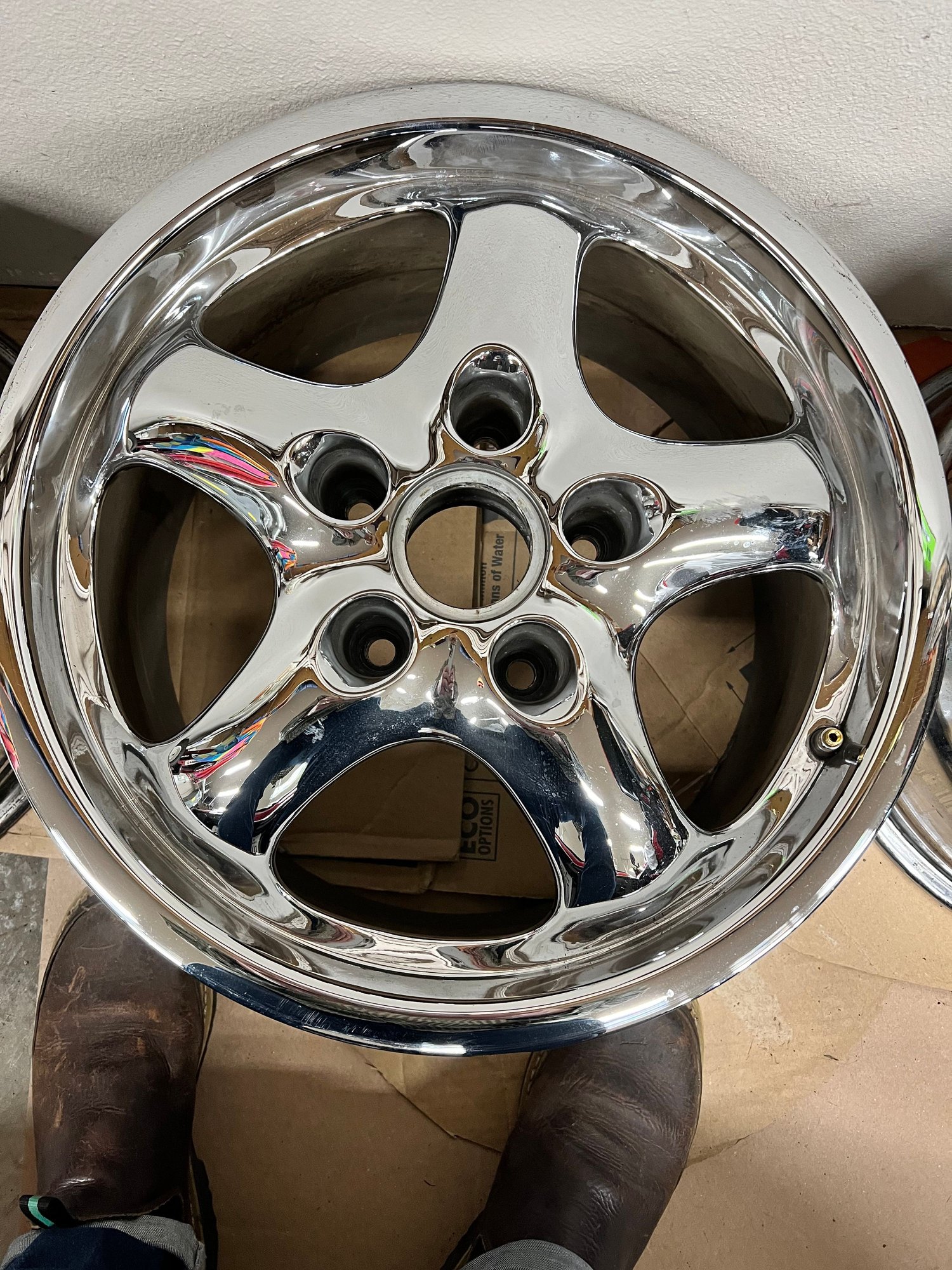 Wheels and Tires/Axles - 993 OEM chrome wheels - Used - 1995 to 1998 Porsche 911 - Gig Harbor, WA 98335, United States