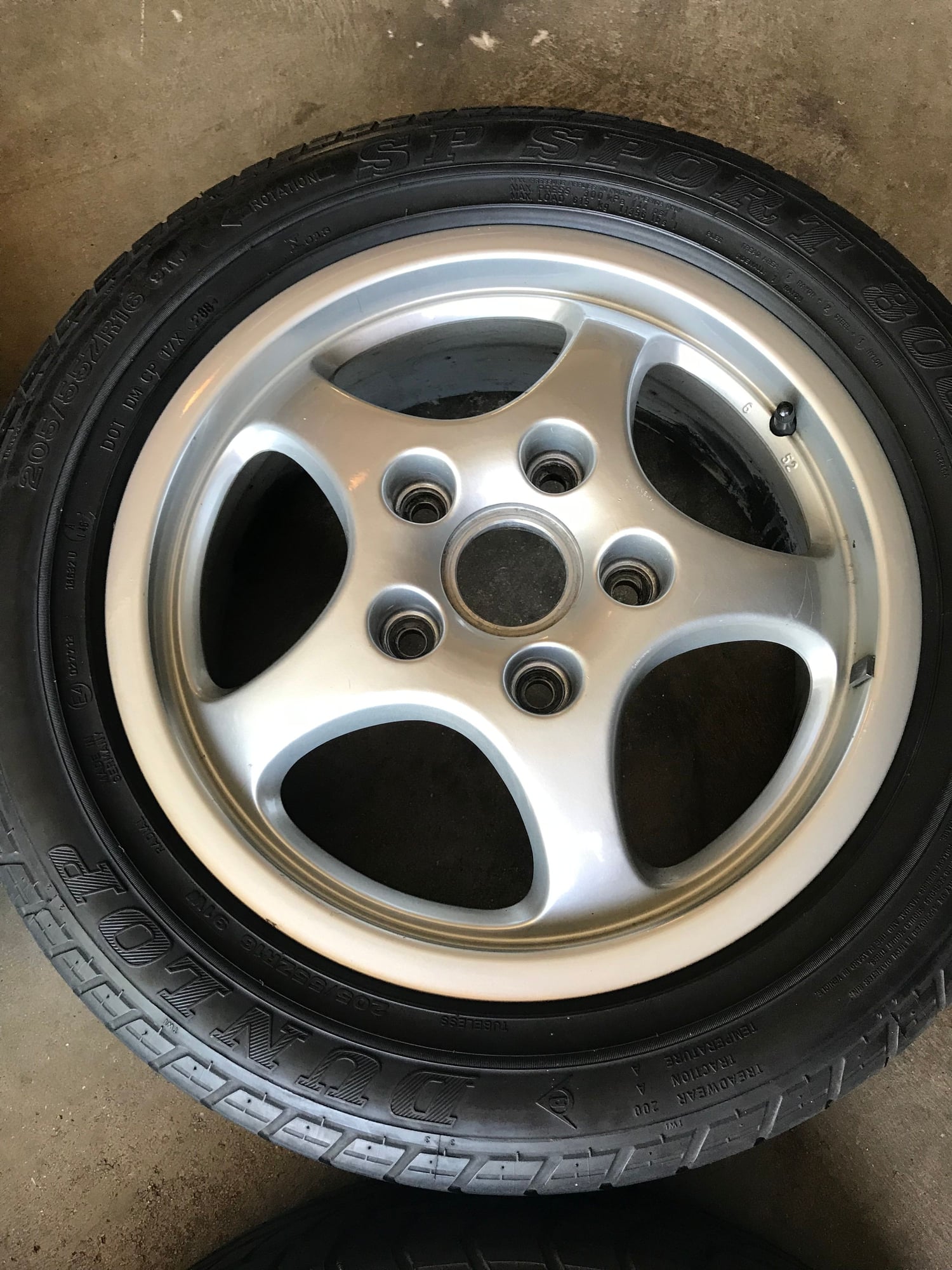Wheels and Tires/Axles - 16 inch 964/968 cup wheels - Used - 1989 to 1994 Porsche All Models - Redlands, CA 92373, United States