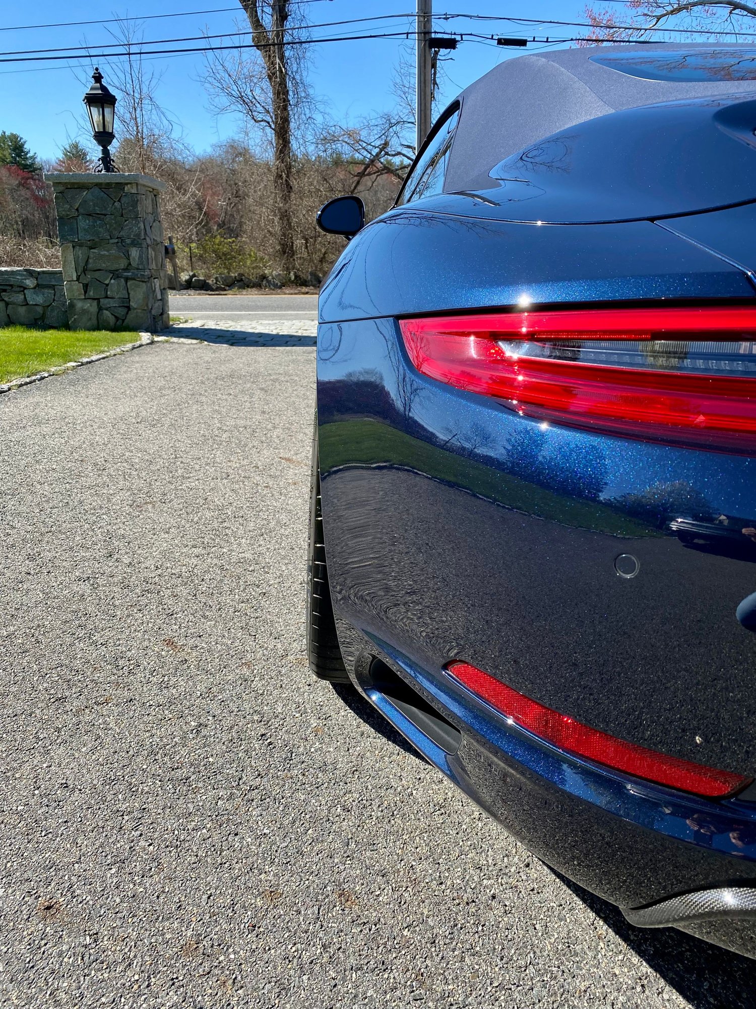2017 Porsche 911 - 2017 Carrera 4S Cabriolet - Night Blue/Saddle Brown Full Leather - Used - VIN WP0CB2A97HS155807 - 19,650 Miles - 6 cyl - AWD - Automatic - Convertible - Blue - Sudbury, MA 01776, United States