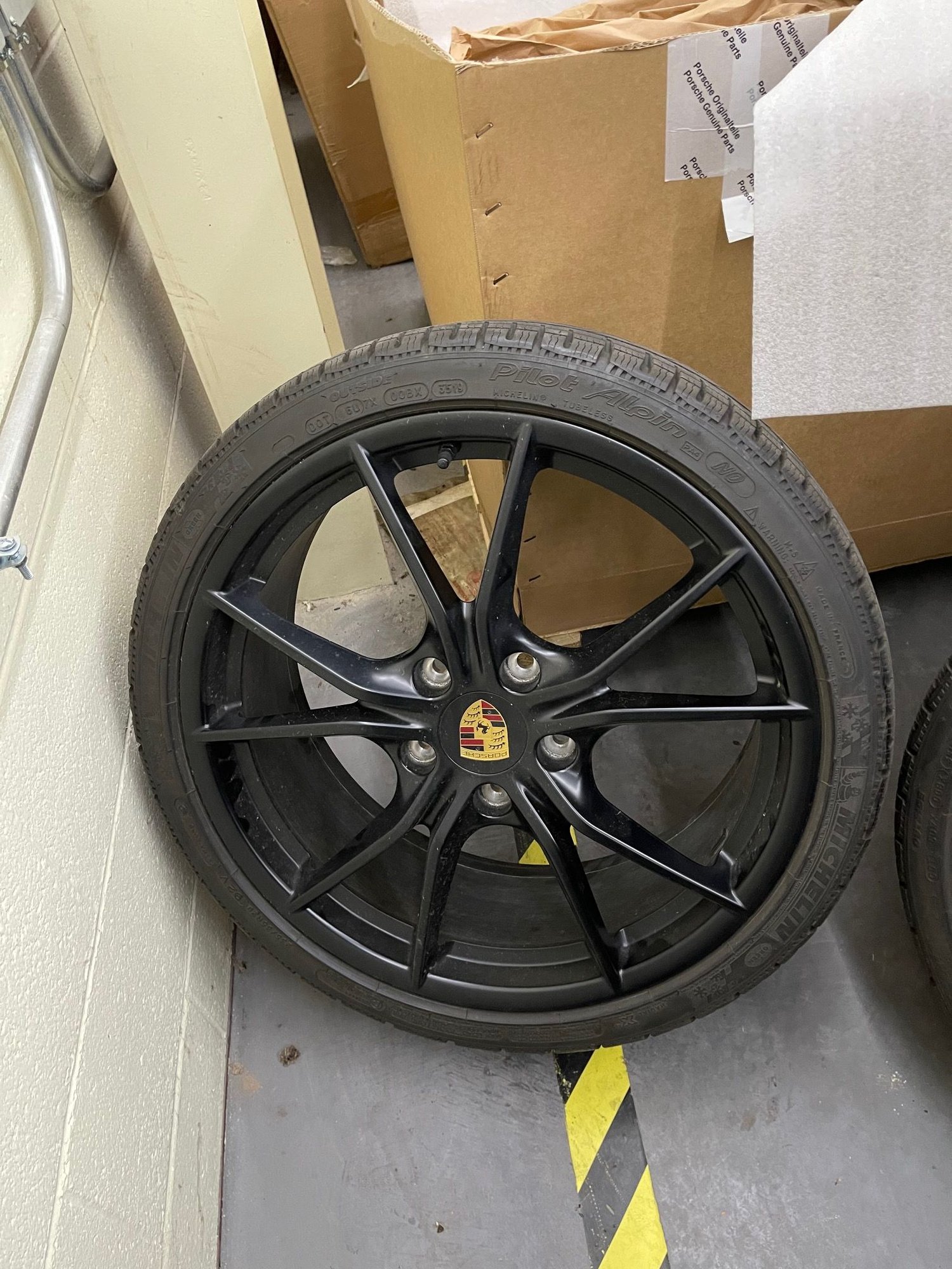 Wheels and Tires/Axles - Porsche 718 GT4/Spyder winter tire/wheel set - Used - 2019 to 2021 Porsche Cayman GT4 - Bloomington, IN 47401, United States
