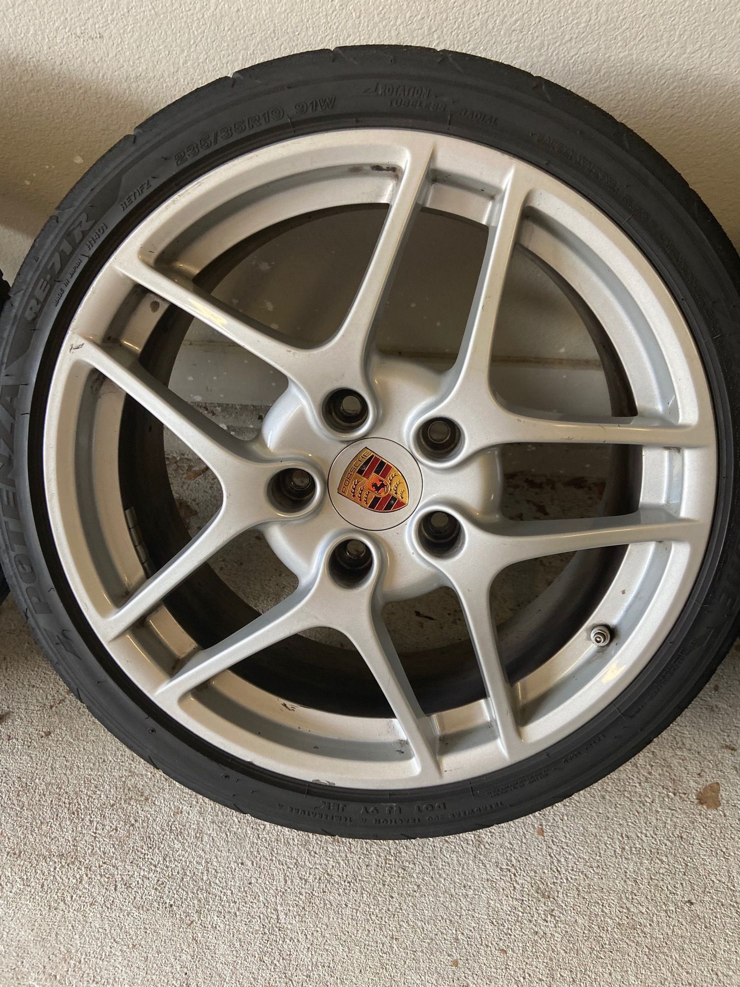 Wheels and Tires/Axles - 987 19" Carrera S II Wheels with TPMS snesors - Used - 2005 to 2012 Porsche Boxster - 2005 to 2012 Porsche Cayman - Katy, TX 77494, United States