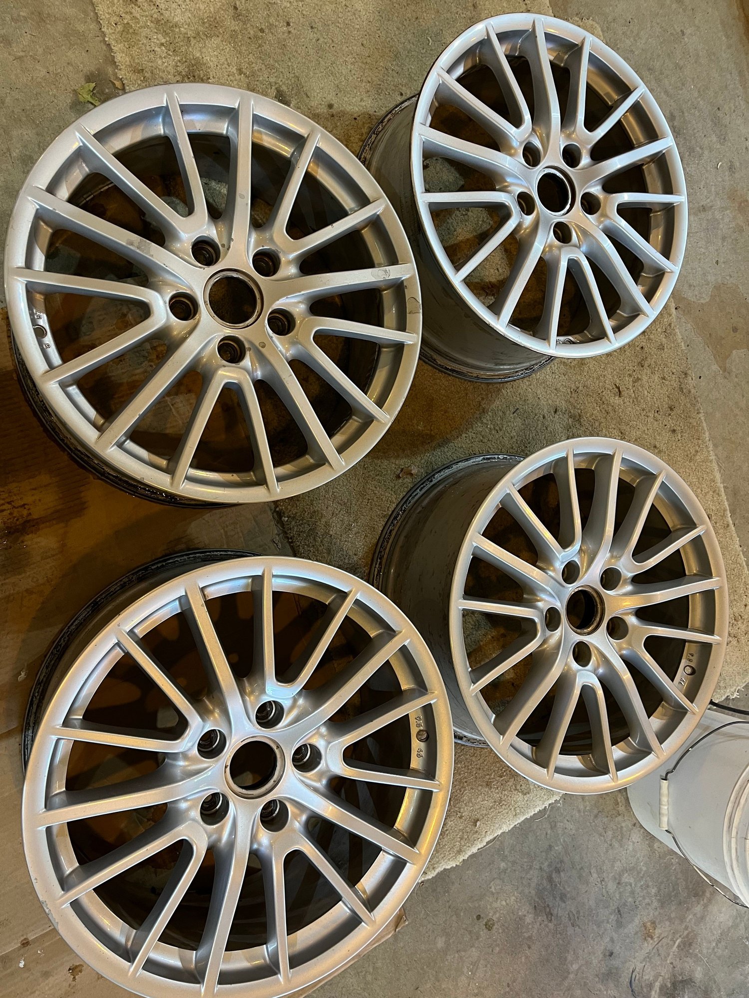 Wheels and Tires/Axles - Porsche 19" BBS Sports Design wheels - Used - 0  All Models - 2008 to 2012 Porsche Cayman - Prospect, KY 40059, United States