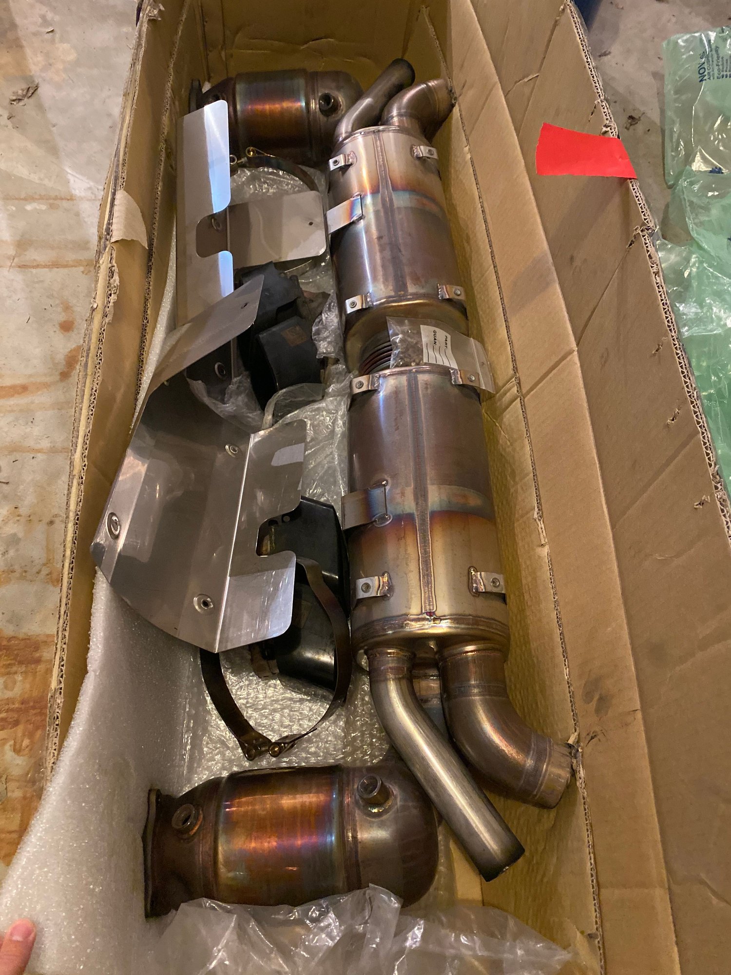 Engine - Exhaust - 991./2 Turbo/Turbo S EUROPIPE exhaust; 100 cell sport cats. - Used - 2012 to 2019 Porsche 911 - Kenosha, WI 53142, United States