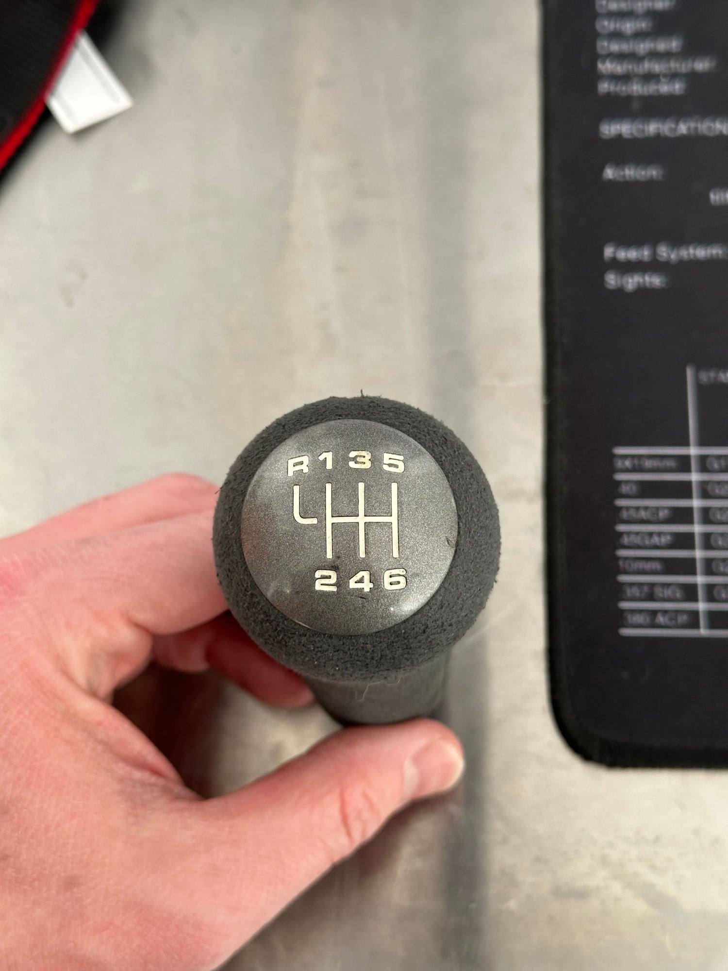 2010 Porsche GT3 - Shift knob and boot - Interior/Upholstery - $200 - Eagle, ID 83616, United States