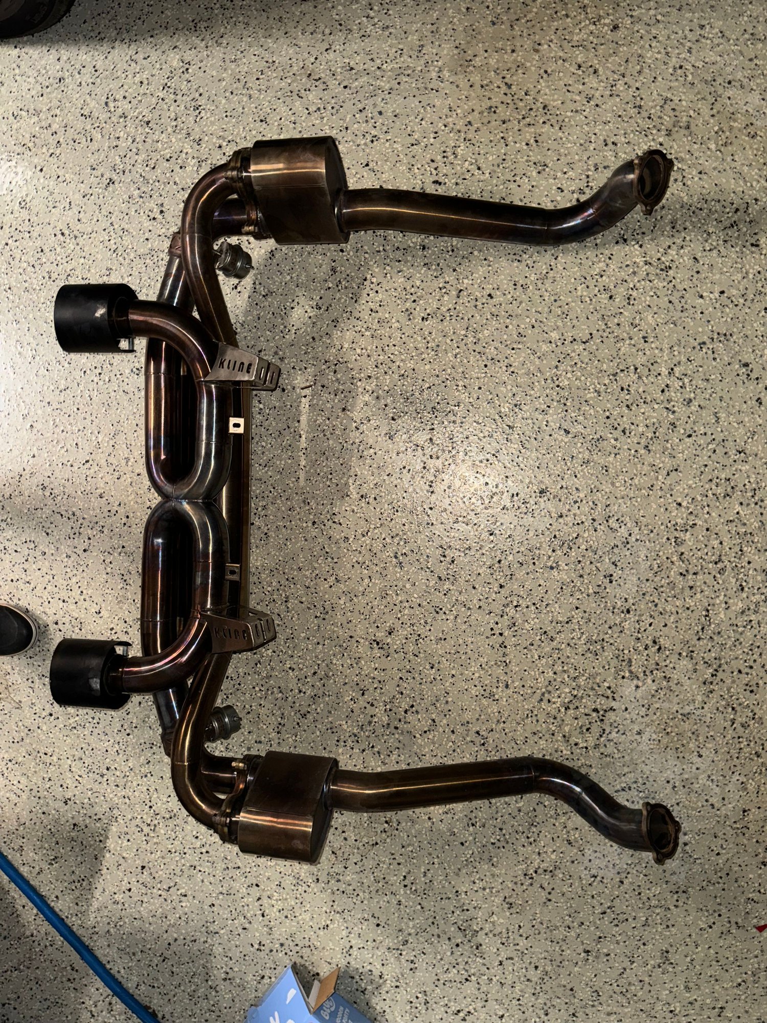 Engine - Exhaust - Kline GT4/Spyder/GTS 4.0 OAP and Rear Section Exhaust - Used - 2020 to 2024 Porsche Cayman GT4 - 2021 to 2025 Porsche 718 Cayman - 2020 to 2024 Porsche 718 Spyder - Raleigh, NC 27614, United States