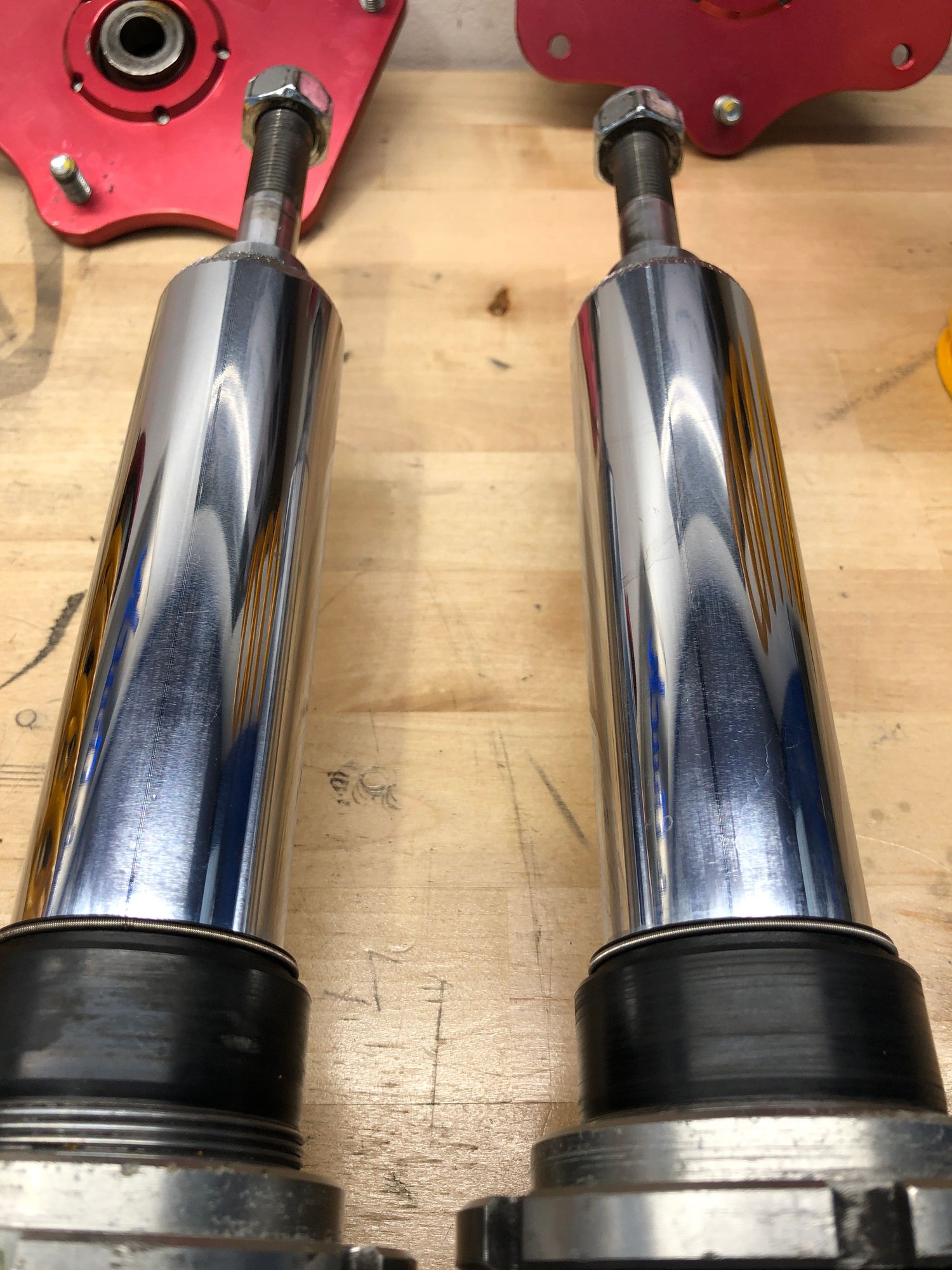 Steering/Suspension - Ohlin Road & Track Shocks with Tarett Mono-ball hats - Used - 1999 to 2004 Porsche GT3 - San Diego, CA 92120, United States