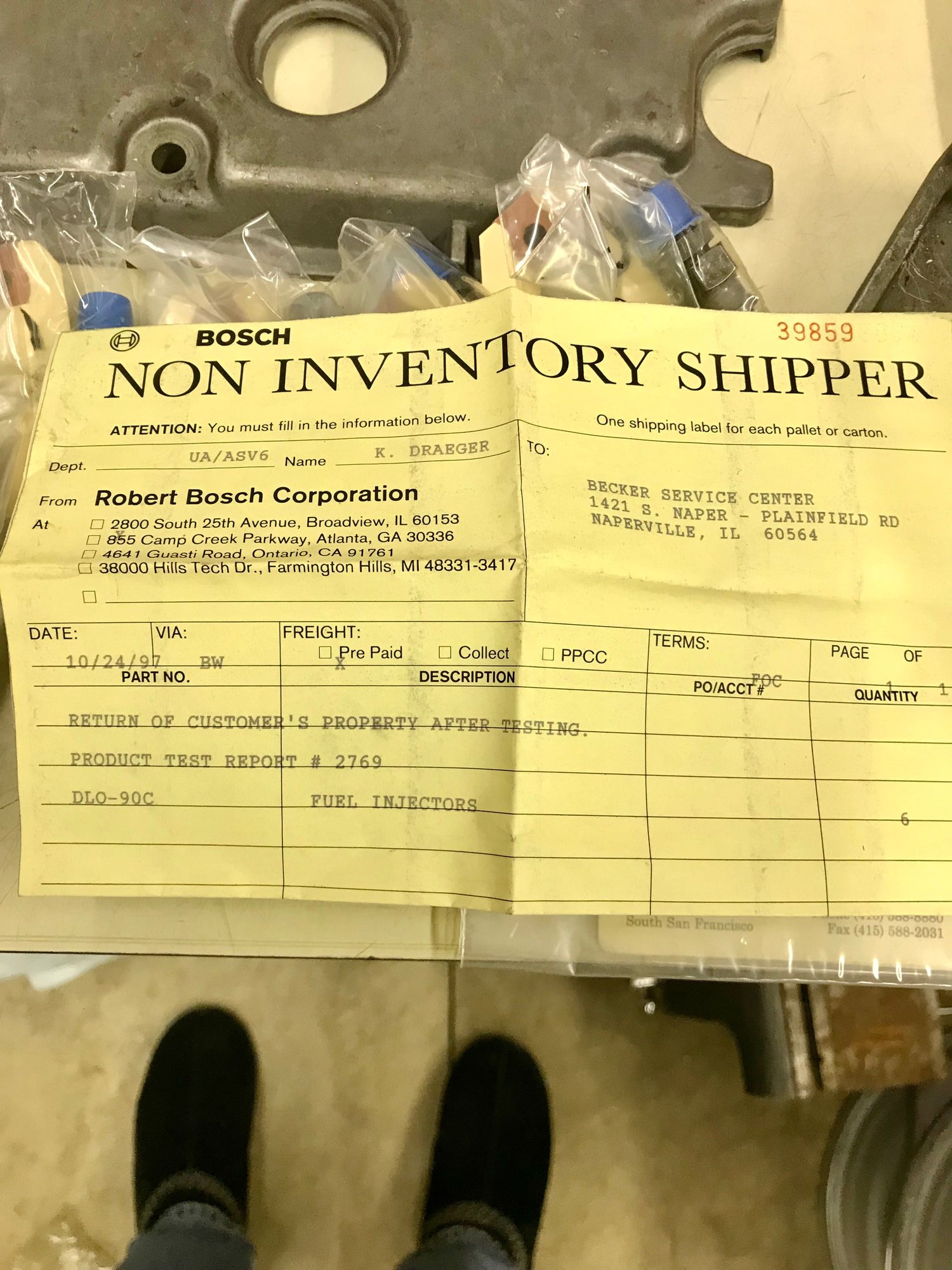 Engine - Intake/Fuel - SC/RS MFI pump and injection system parts. - Used - 1978 to 1998 Porsche 911 - Naperville, IL 60540, United States