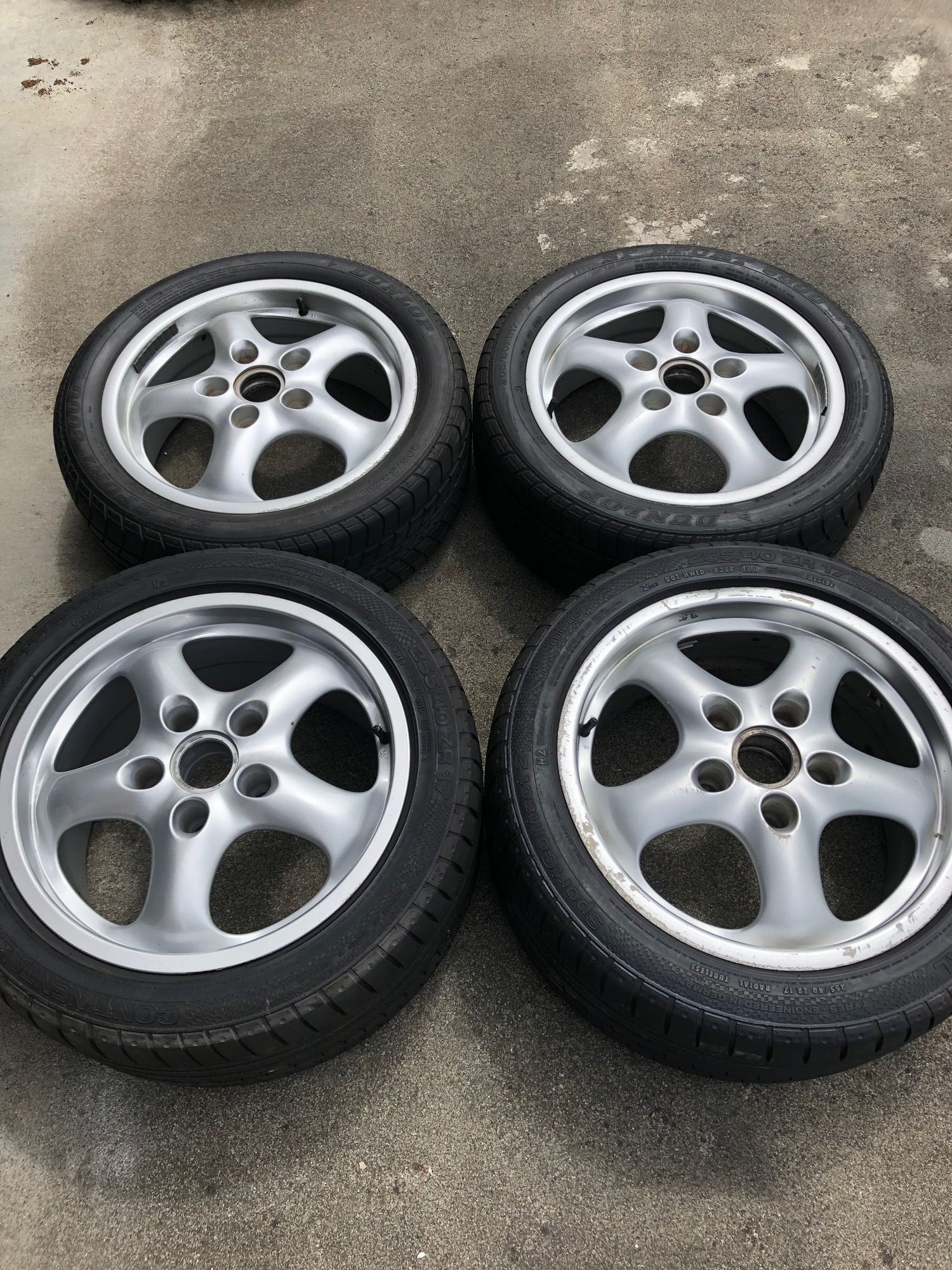 Wheels and Tires/Axles - 17" Porsche Cup II Wheels (Take Offs) - Used - -1 to 2025  All Models - Lake Stevens, WA 98258, United States
