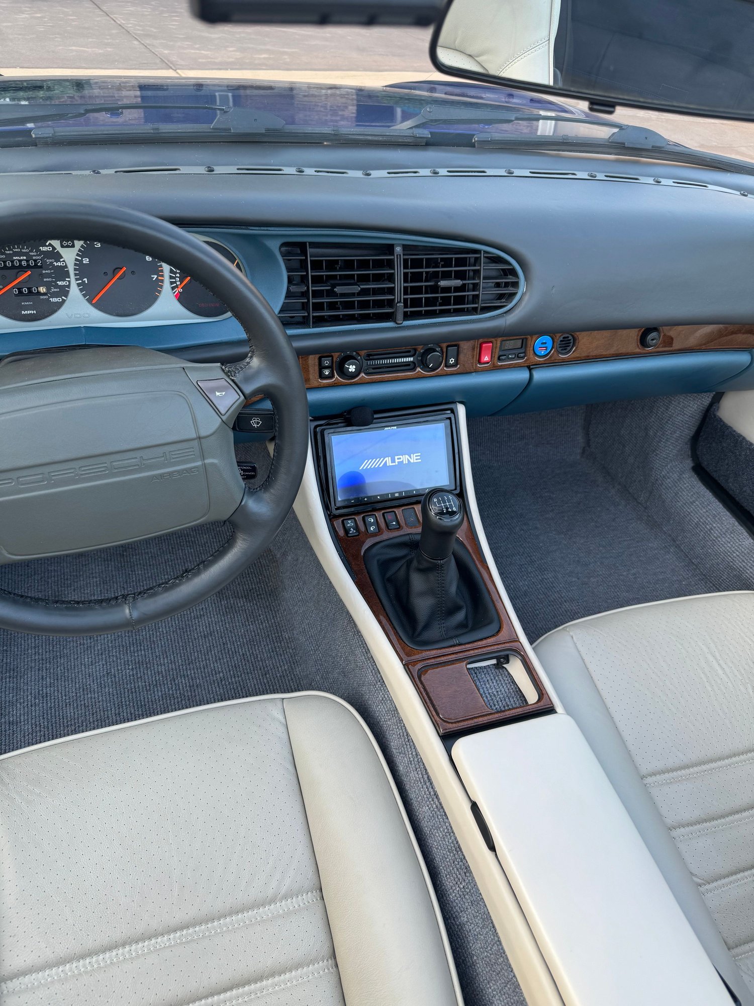 1992 Porsche 968 - Custom Restoration 1992 Porsche 968 - Used - VIN WP0CA2961NS840183 - 4 cyl - 2WD - Manual - Convertible - Blue - Biloxi, MS 39532, United States