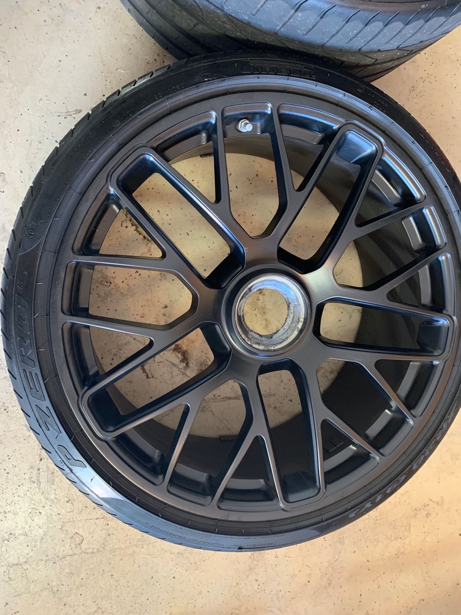 Wheels and Tires/Axles - 991 Turbo S Wheels finished in matte black w/ Tires - Used - 2014 to 2018 Porsche 911 - Scottsdale, AZ 85258, United States