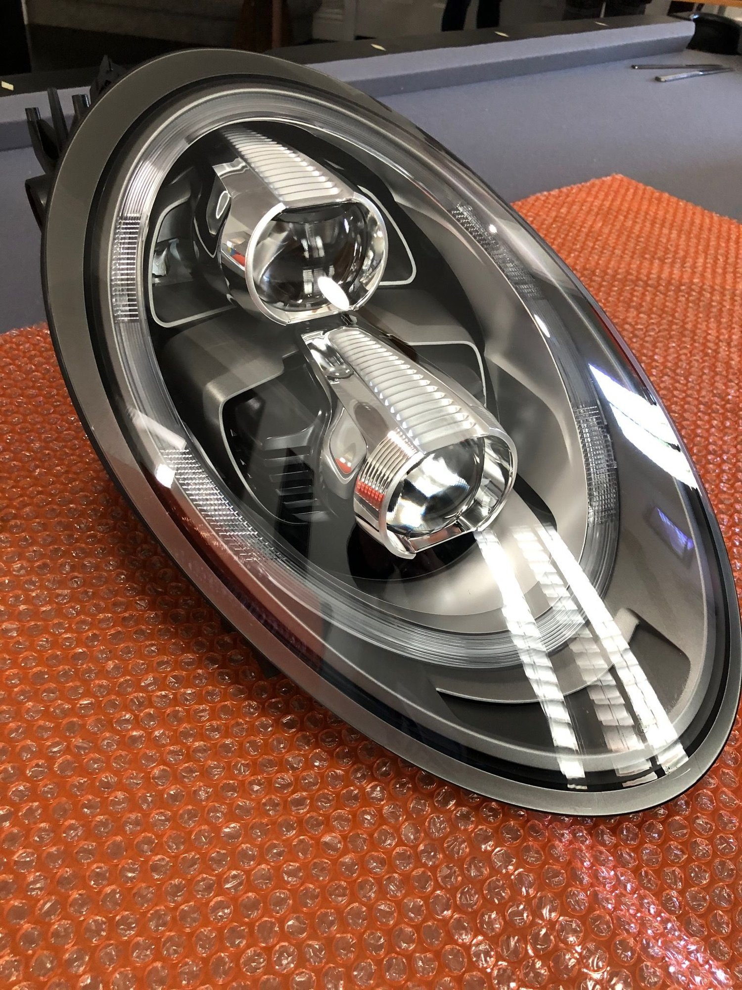 Lights - One Pair PLDS LED headlights silver - Used - 2017 to 2019 Porsche 911 - Henderson, NV 89002, United States